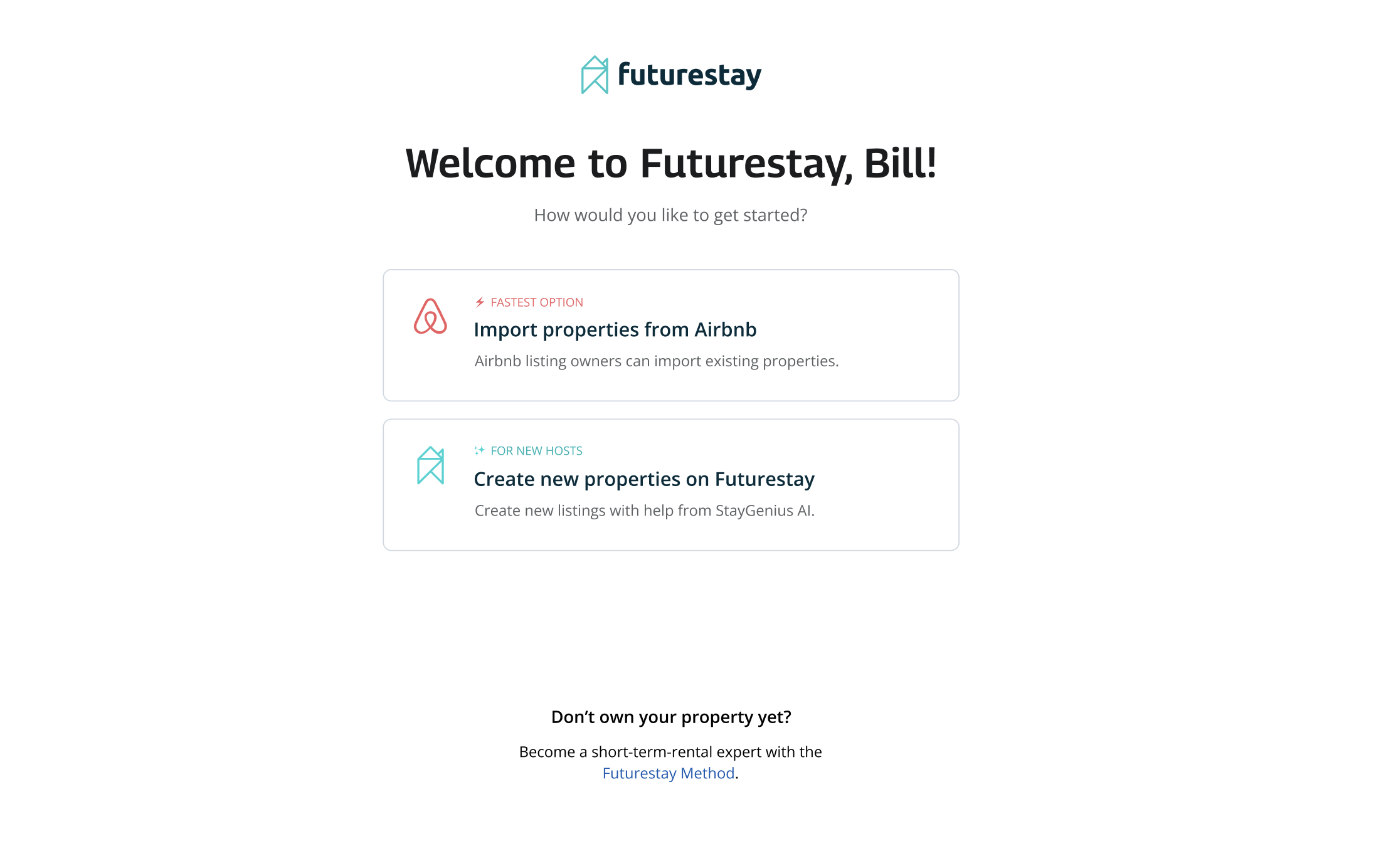 Futurestay onboarding: import from Airbnb